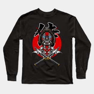 Mecha Samurai 03 Long Sleeve T-Shirt